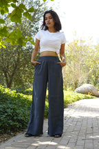 Heeraa Korean Straight Fit Trousers