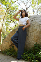 Heeraa Korean Straight Fit Trousers