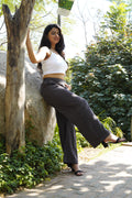 Heeraa Korean Straight Fit Trousers