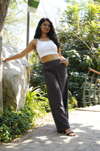 Heeraa Korean Straight Fit Trousers