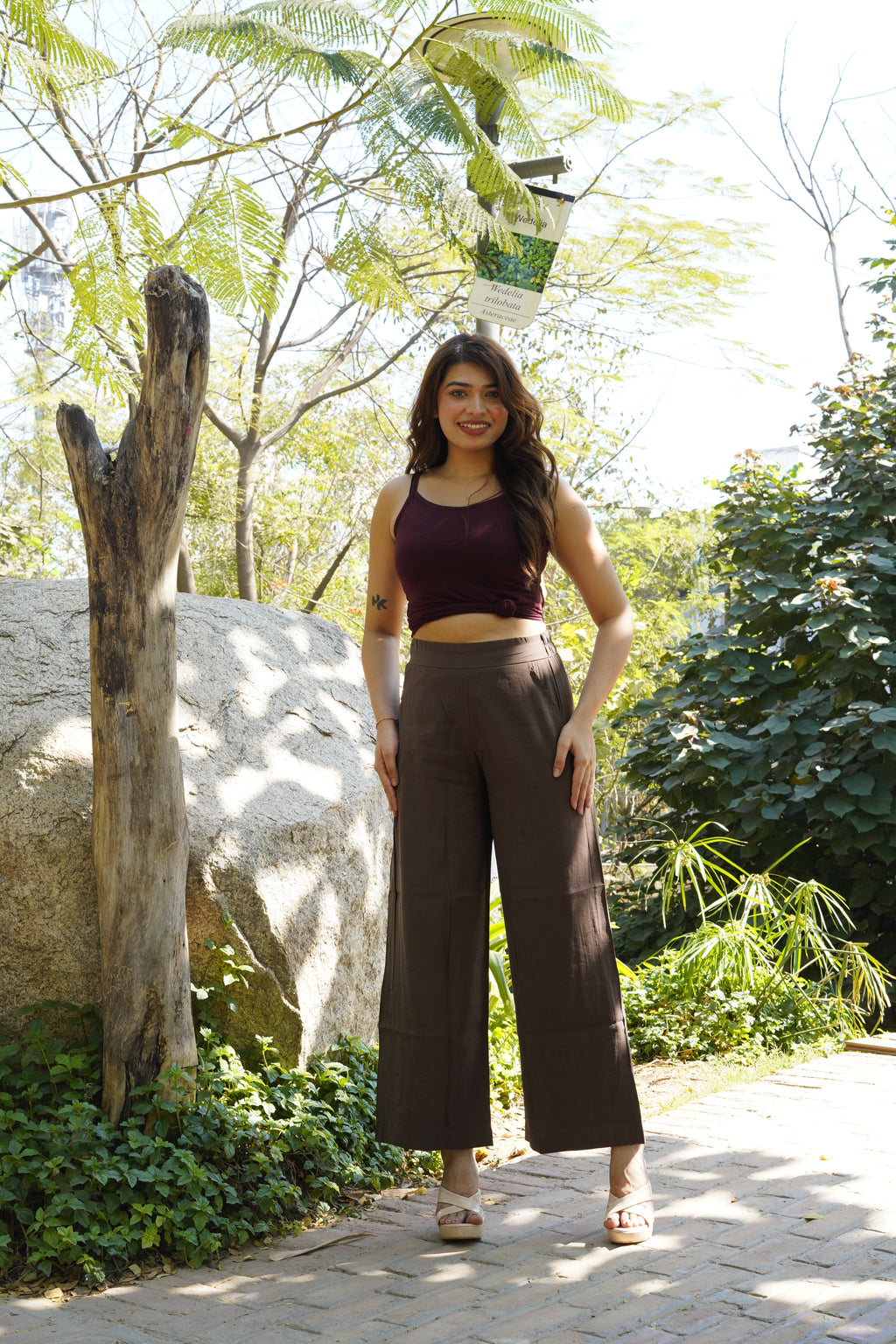 Heeraa Korean Straight Fit Trousers