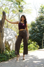 Heeraa Korean Straight Fit Trousers