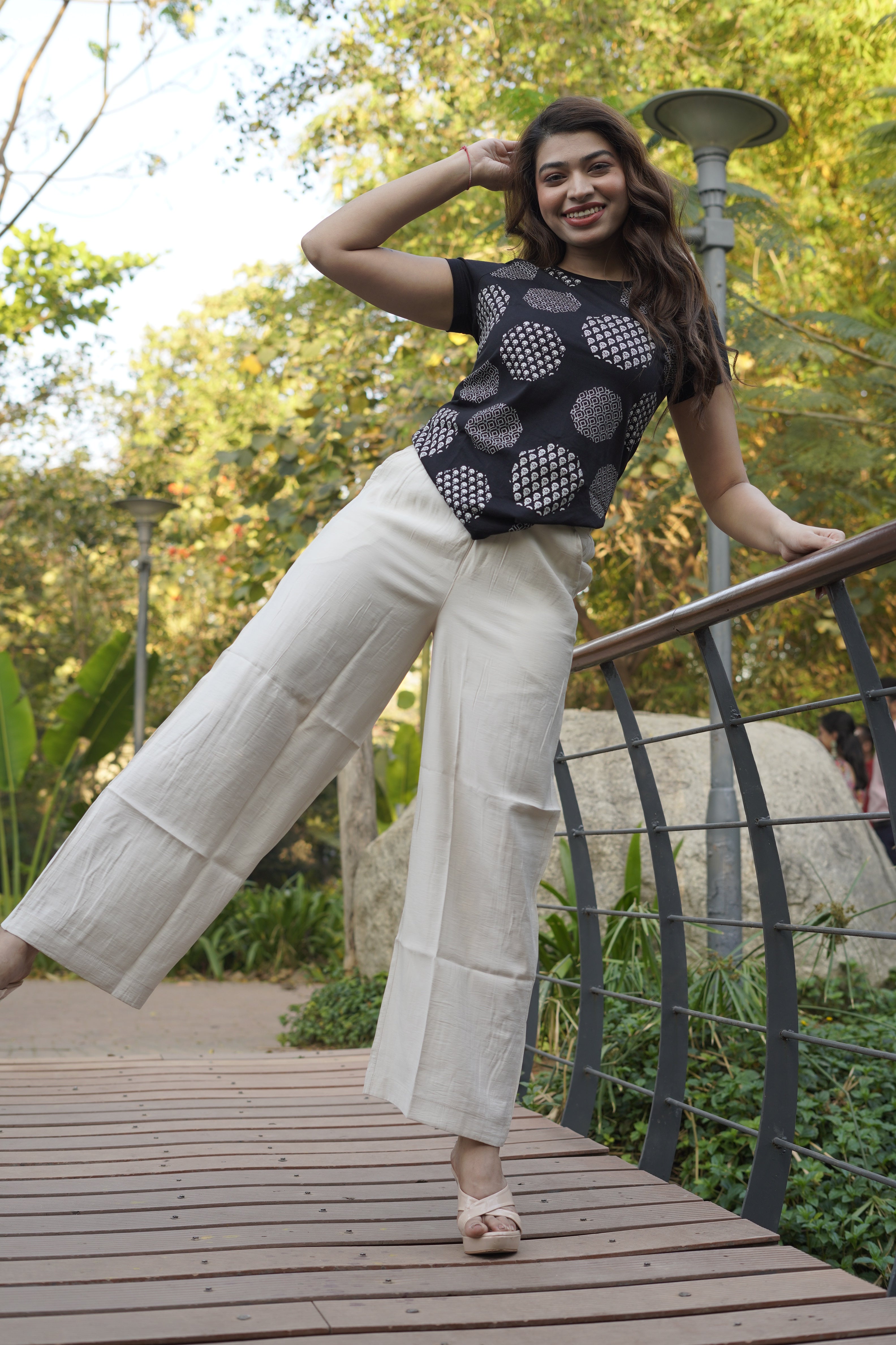 Premium Trouser Ivory White