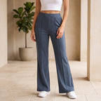 Women's High Waist Soft Stretch Flare Pants