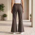 Women's High Waist Soft Stretch Flare Pants