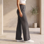 Women's High Waist Soft Stretch Flare Pants